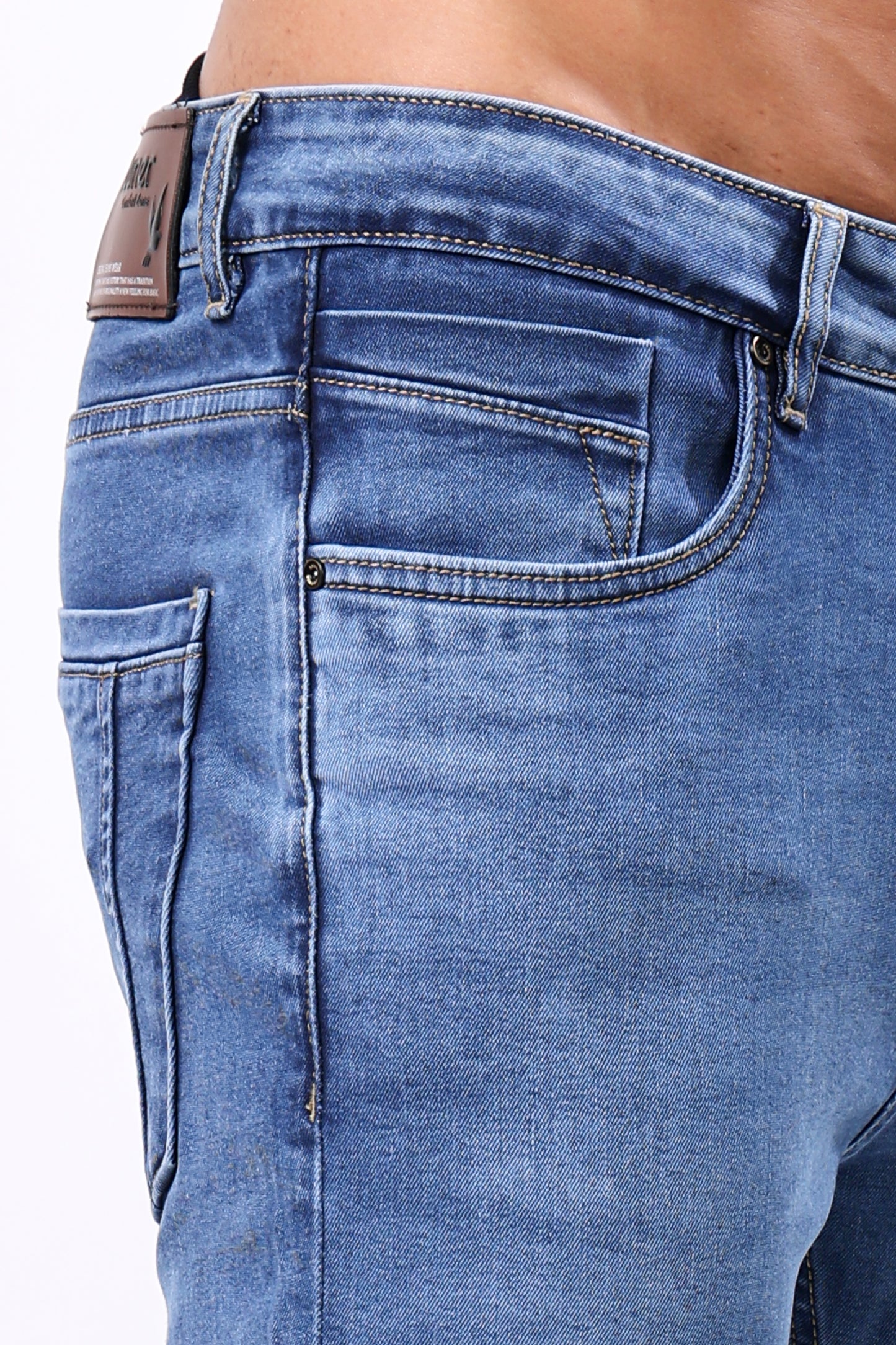 Essential Medium Wash Tapered Jeans