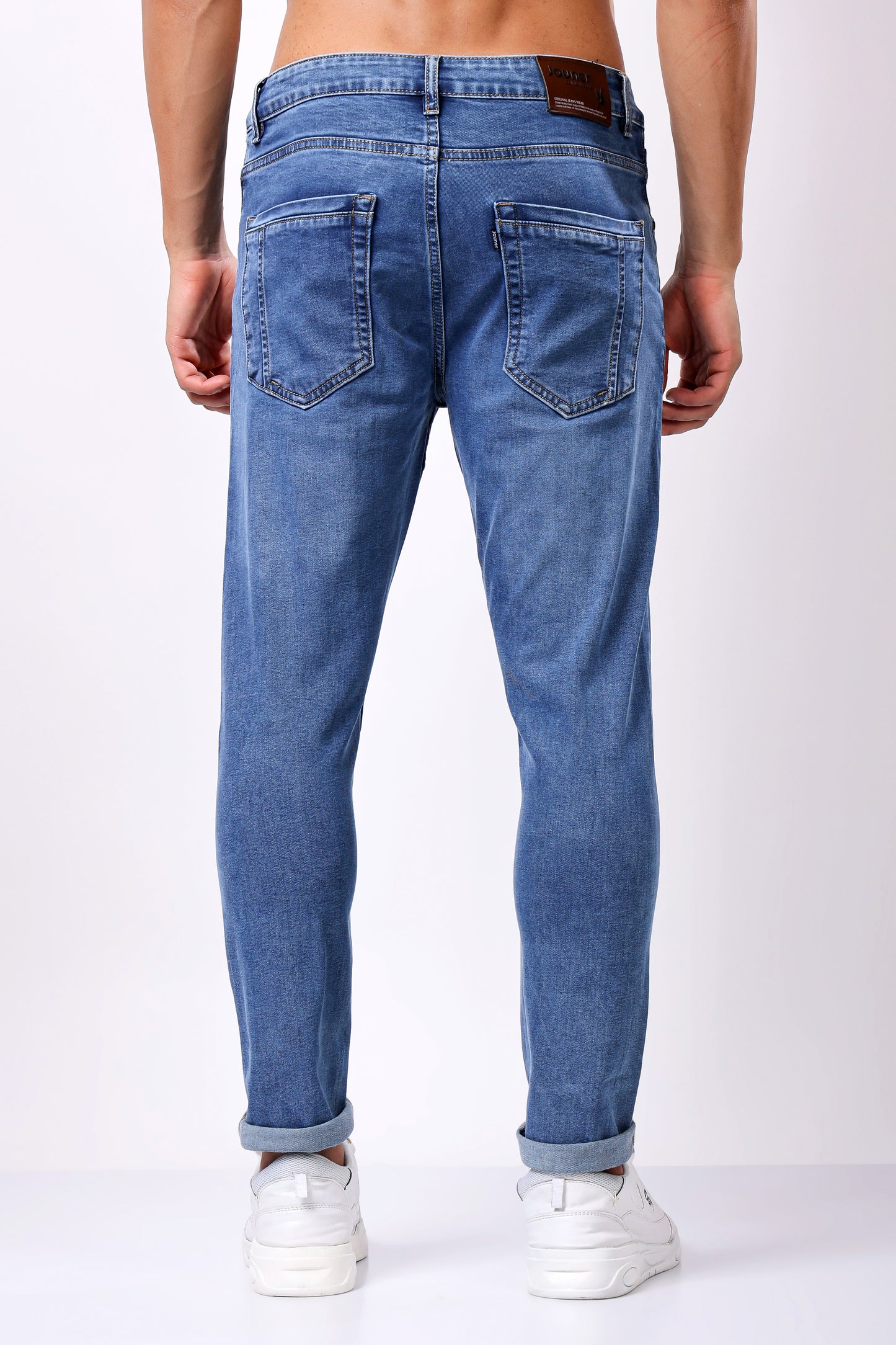 Essential Medium Wash Tapered Jeans