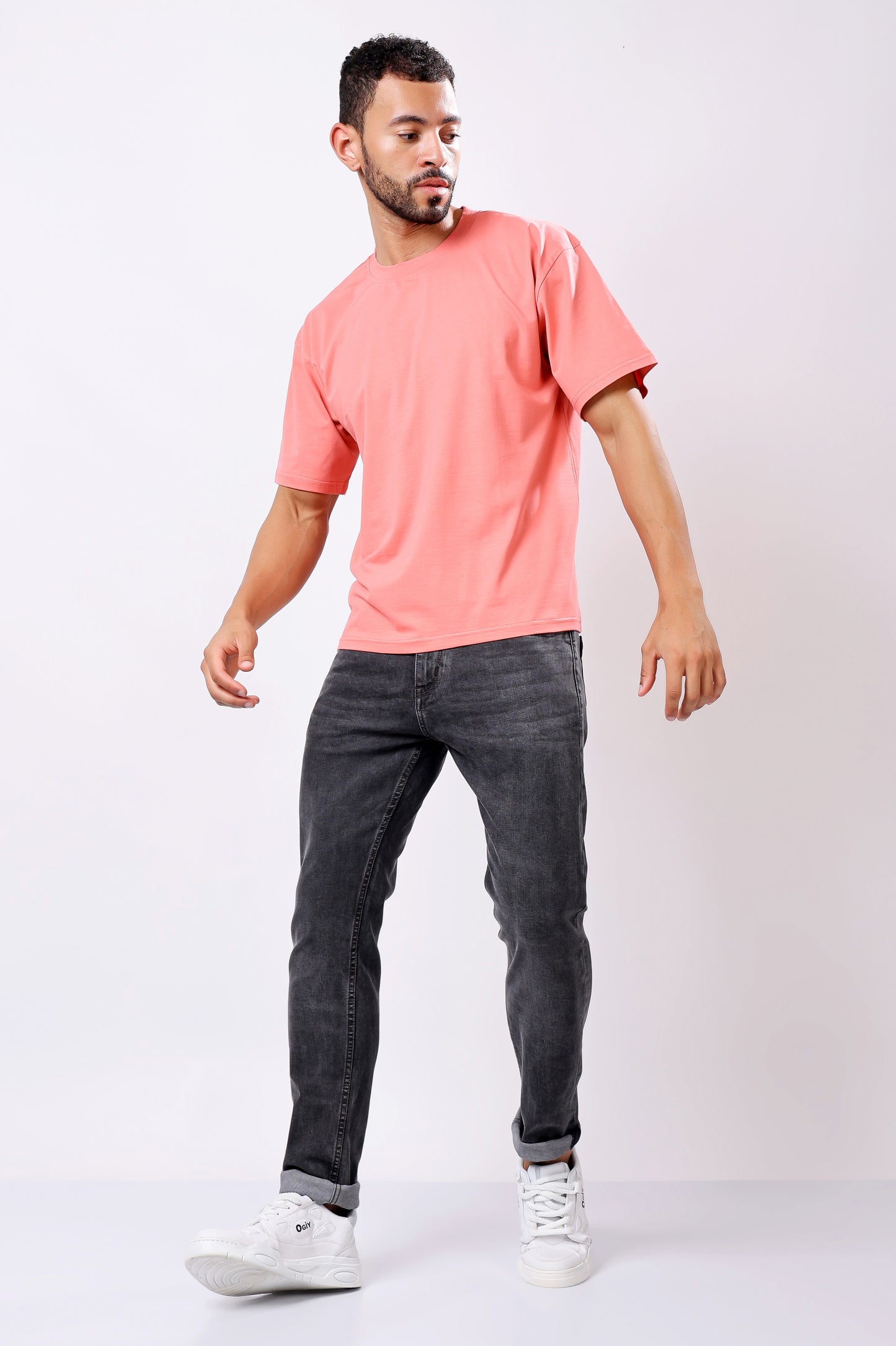Vintage Washed Charcoal Grey Denim Jeans