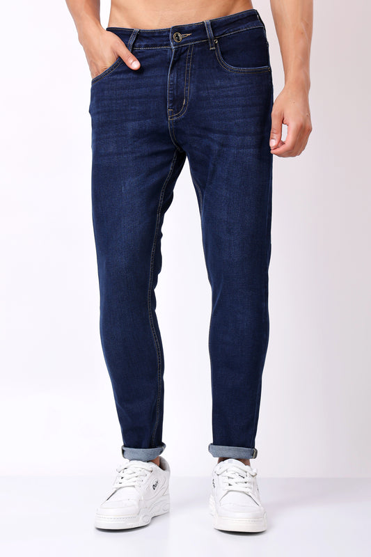 Premium Dark Indigo Slim Fit Jeans