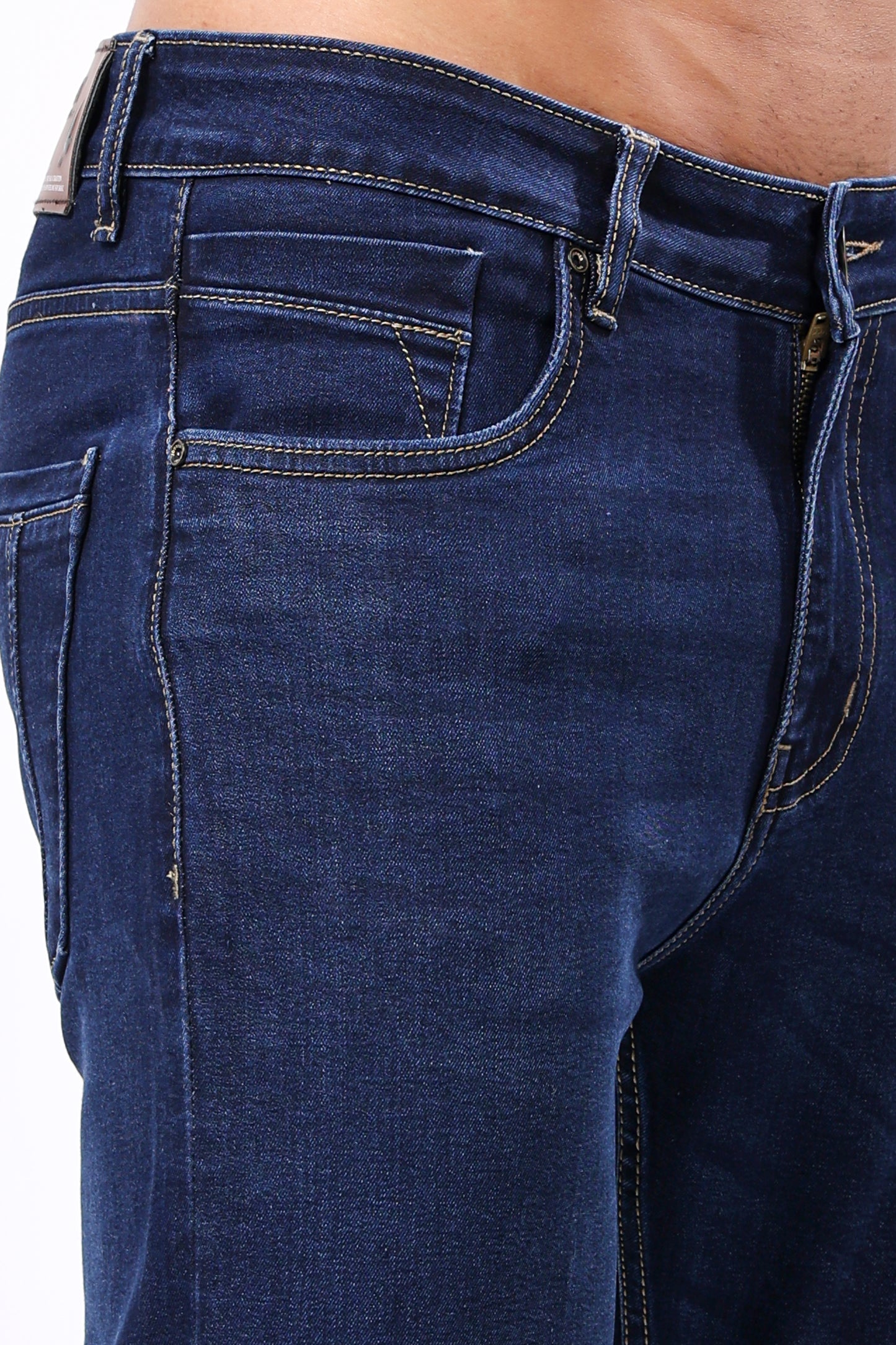 Premium Dark Indigo Slim Fit Jeans