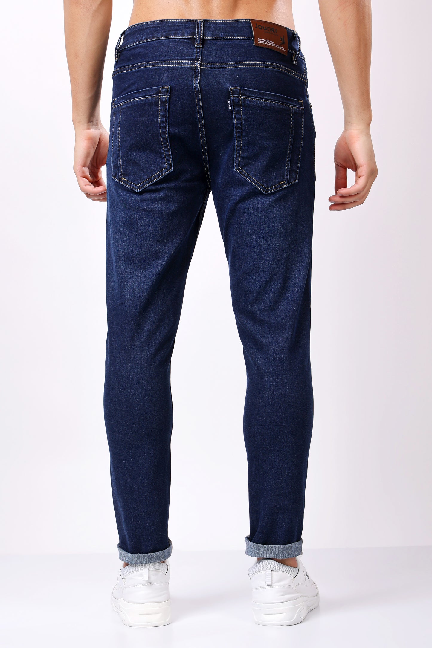 Premium Dark Indigo Slim Fit Jeans