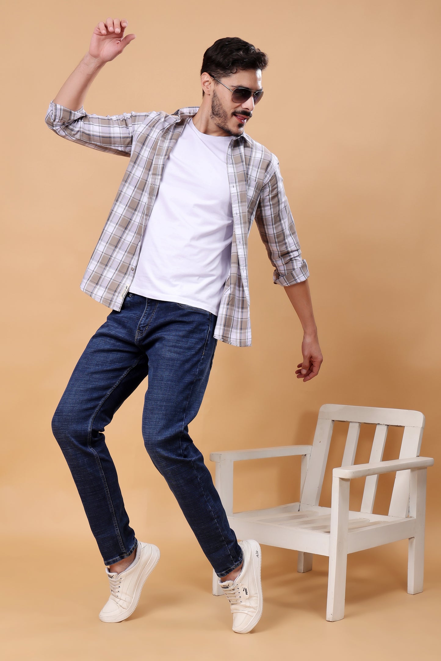 Midnight Blue Raw Selvedge Straight Leg Jeans