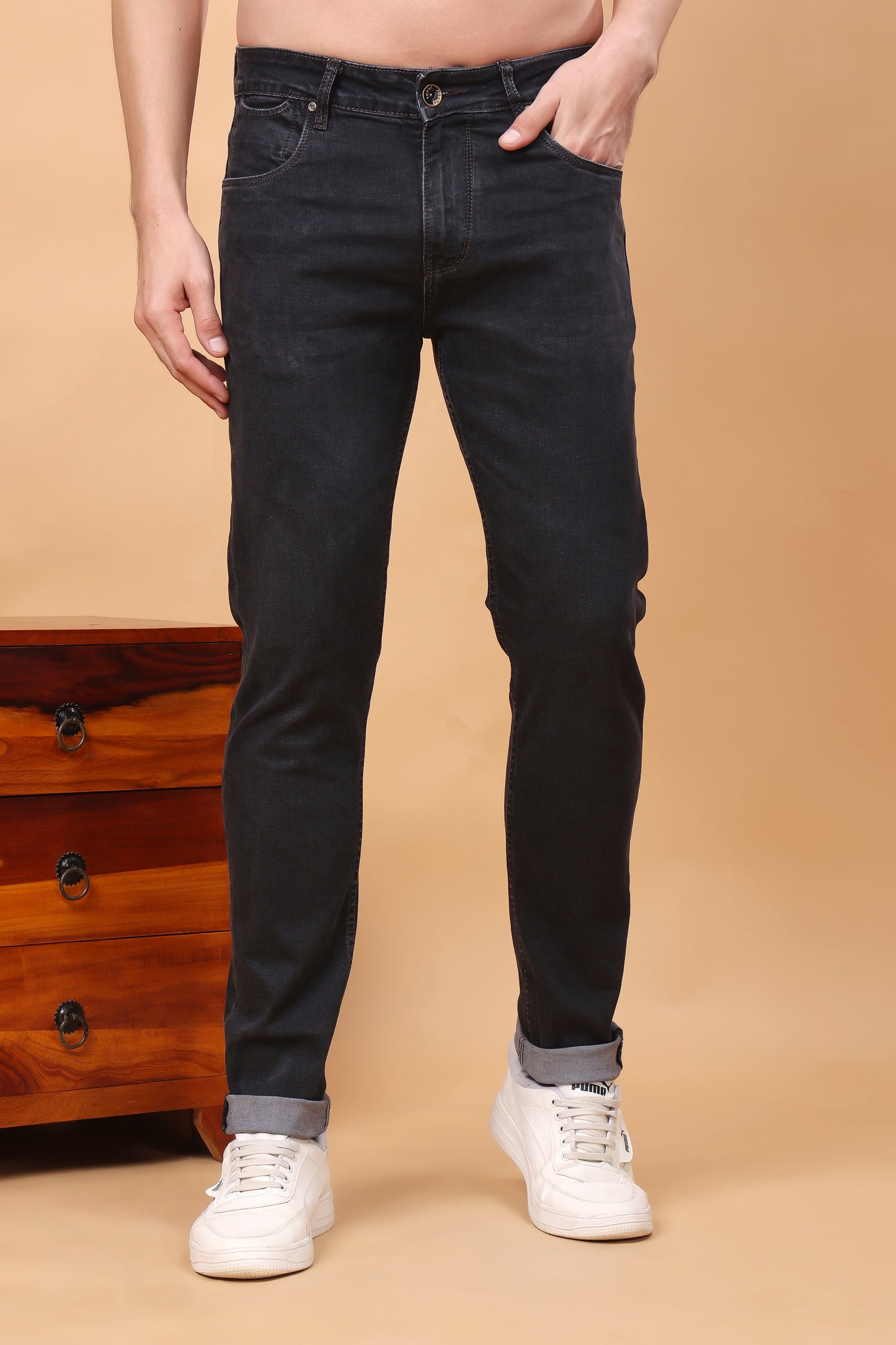 Premium Dark Wash Slim Fit Jeans