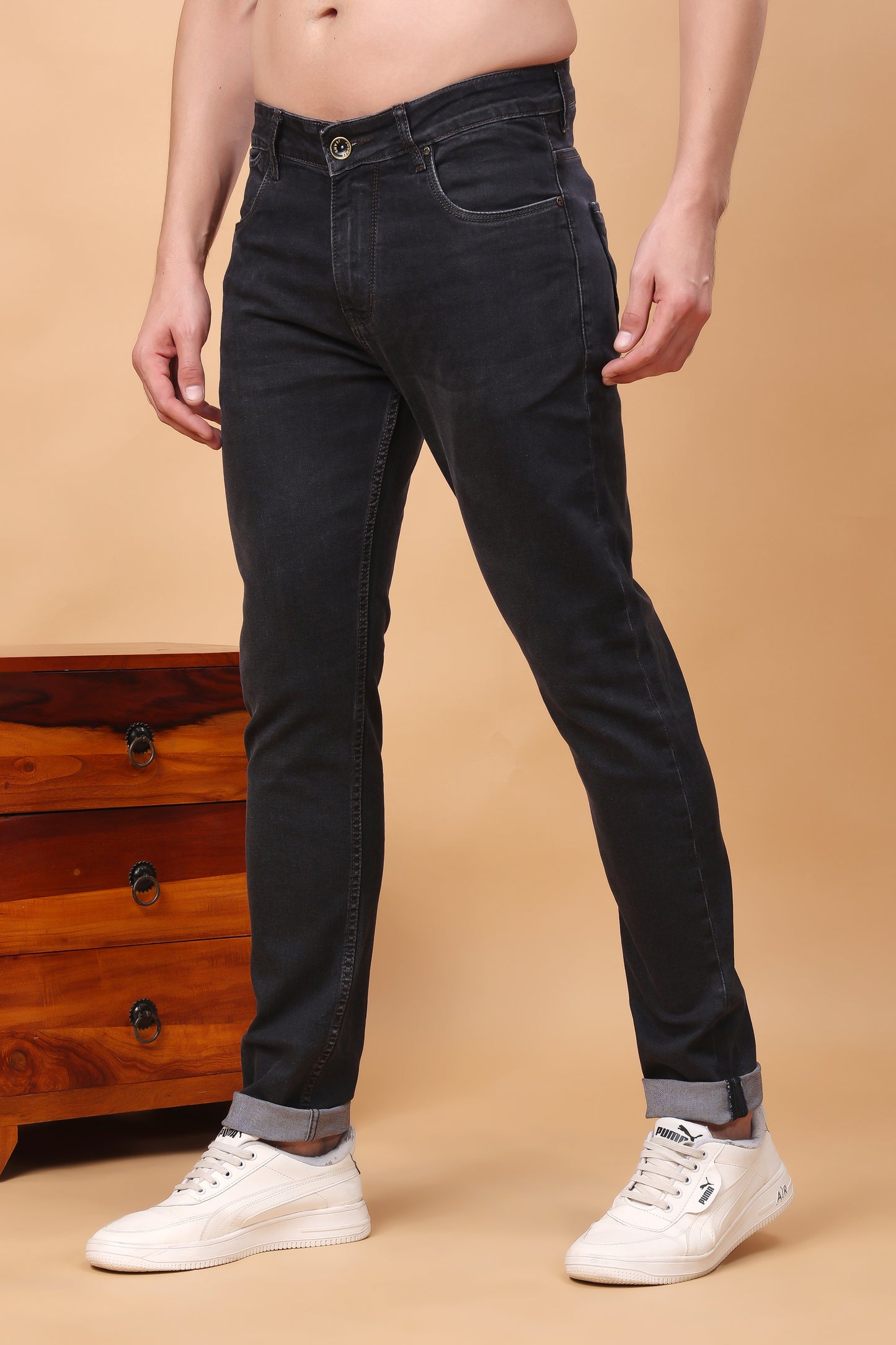Premium Dark Wash Slim Fit Jeans