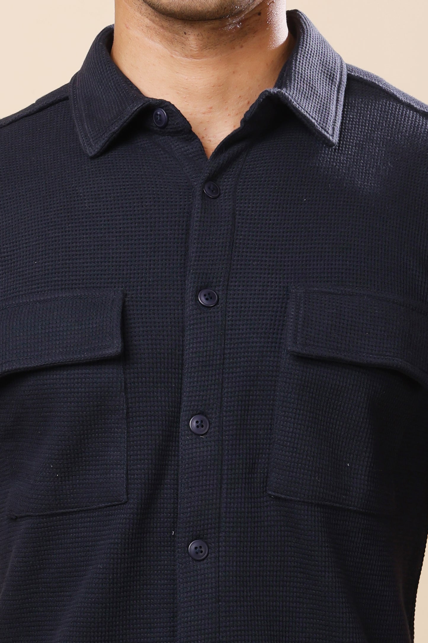 Black Utility Shirt – Minimalist Design, Maximum Impact