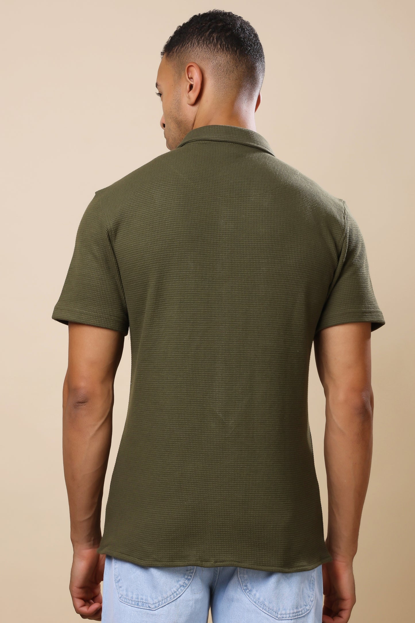 Olive Green Utility Shirt – Functional Style, Urban Edge