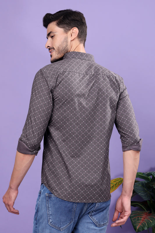 Men’s Printed Casual Shirt – Modern Style, Effortless Comfort