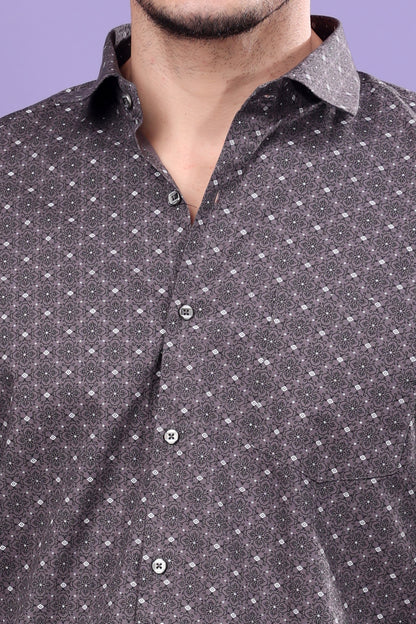 Men’s Printed Casual Shirt – Modern Style, Effortless Comfort