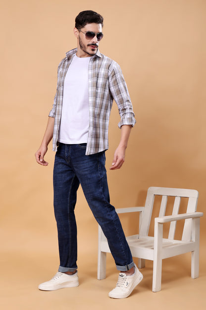 Midnight Blue Raw Selvedge Straight Leg Jeans
